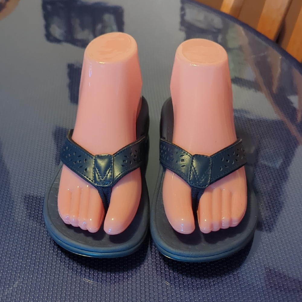 Vionic Navy Textured Footwear